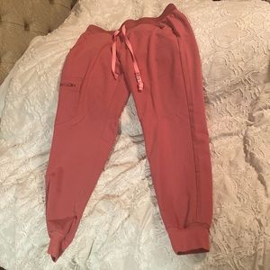 Figs joggers breast cancer edition